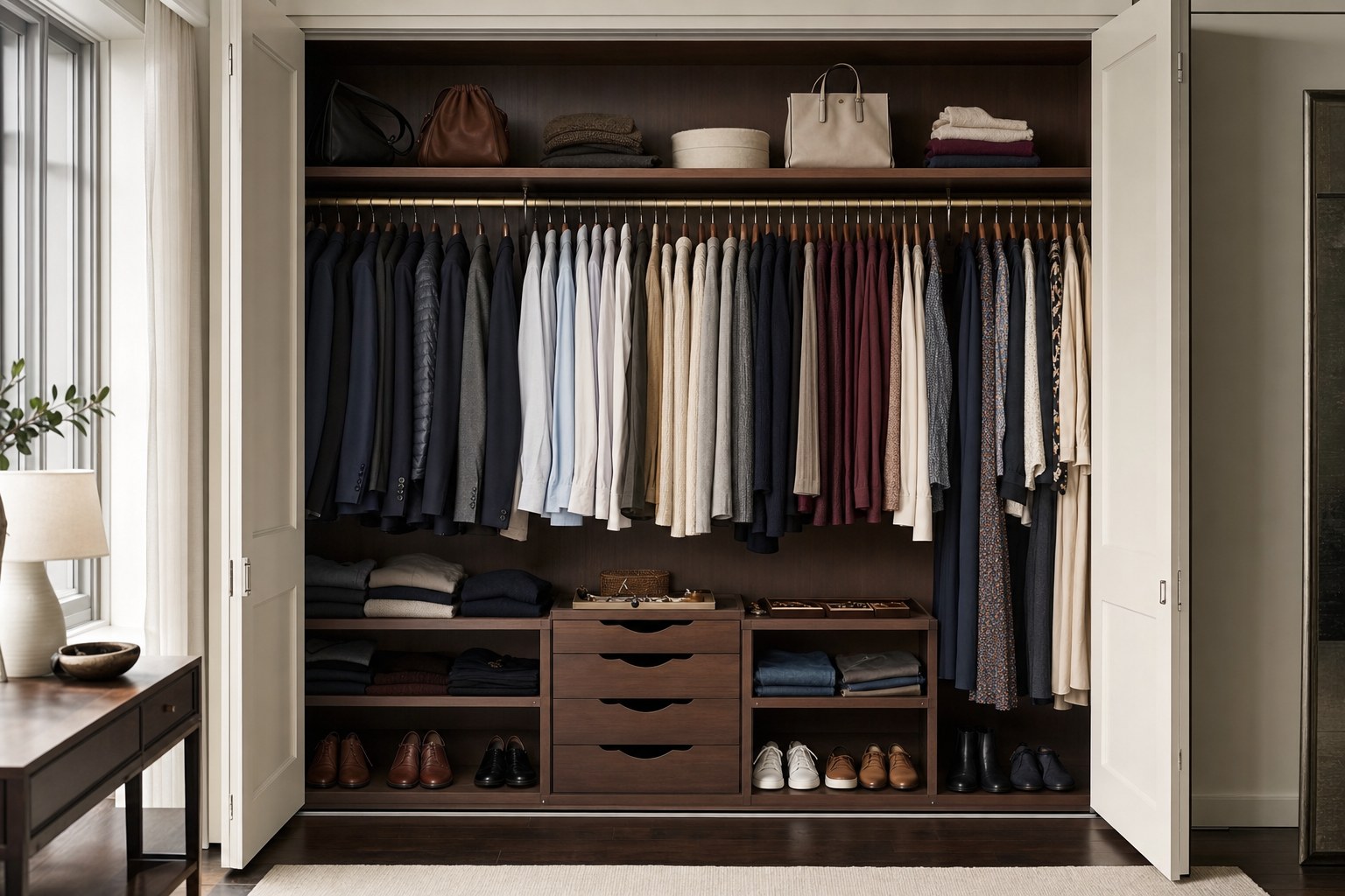 How to Organize Your Wardrobe So Getting Dressed Is Easier