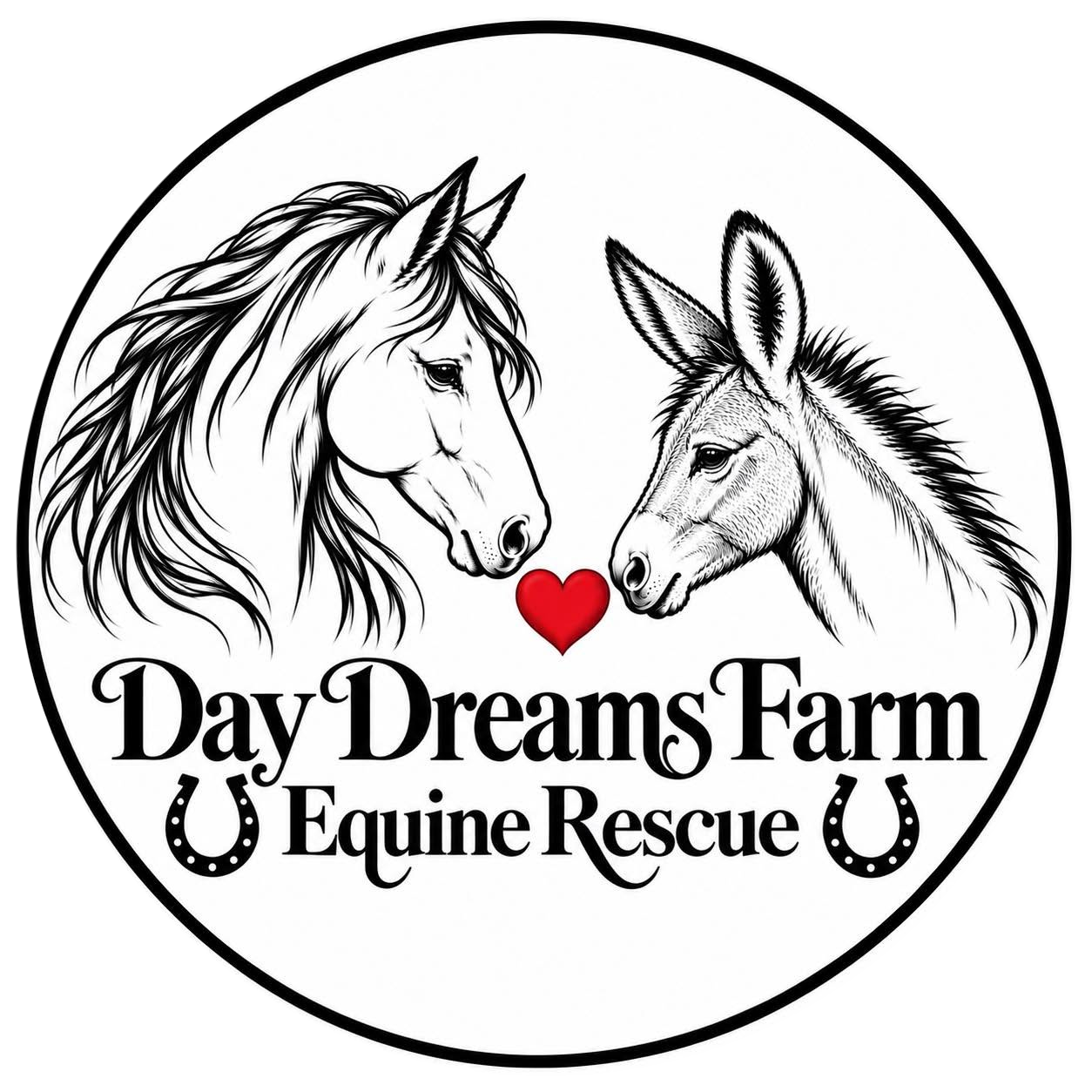 Day Dreams Farm Equine Rescue logo