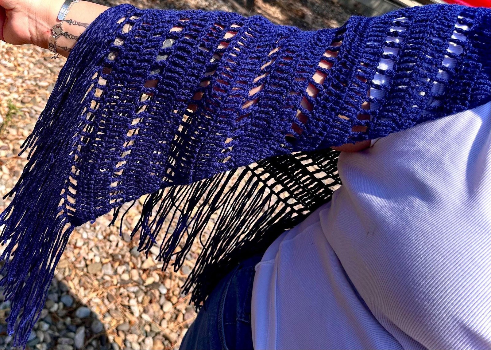 Sapphire Fringe, view 3