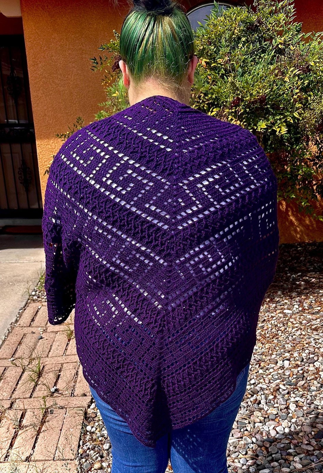 Eggplant Lace, view 3