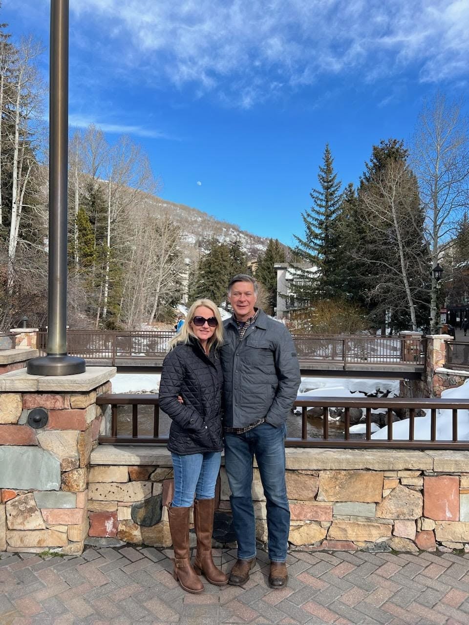 Jason and Amy, owners of Buckin' Duck Ranch