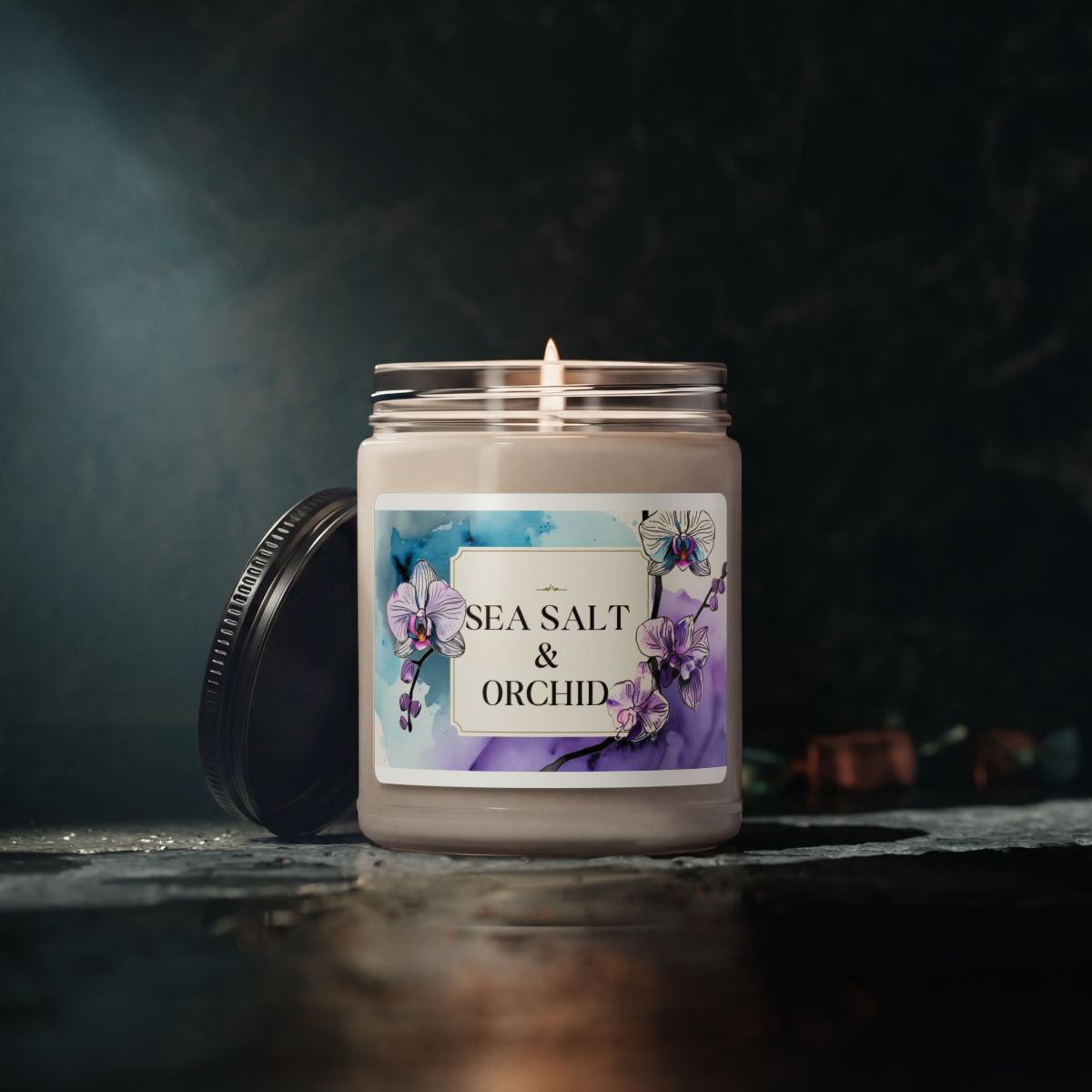 Refresh Your Space with Sea Salt & Orchid Soy Candle