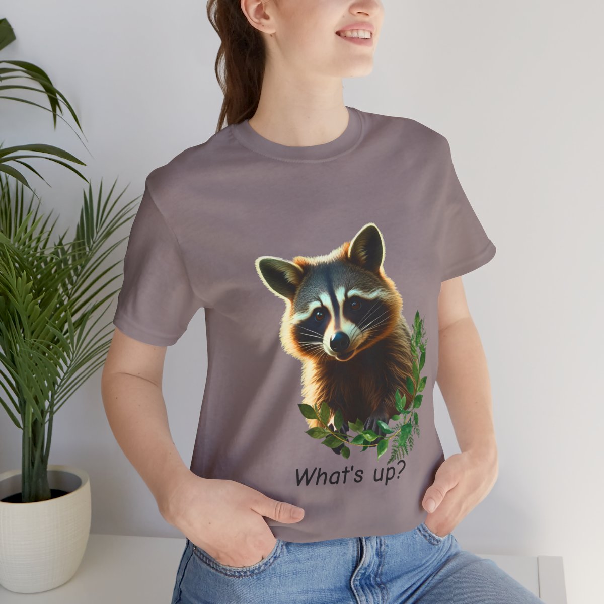 Whimsical Raccoon Tee