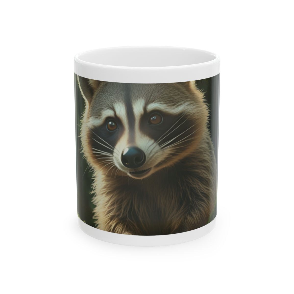 Whimsical Raccoon Mug