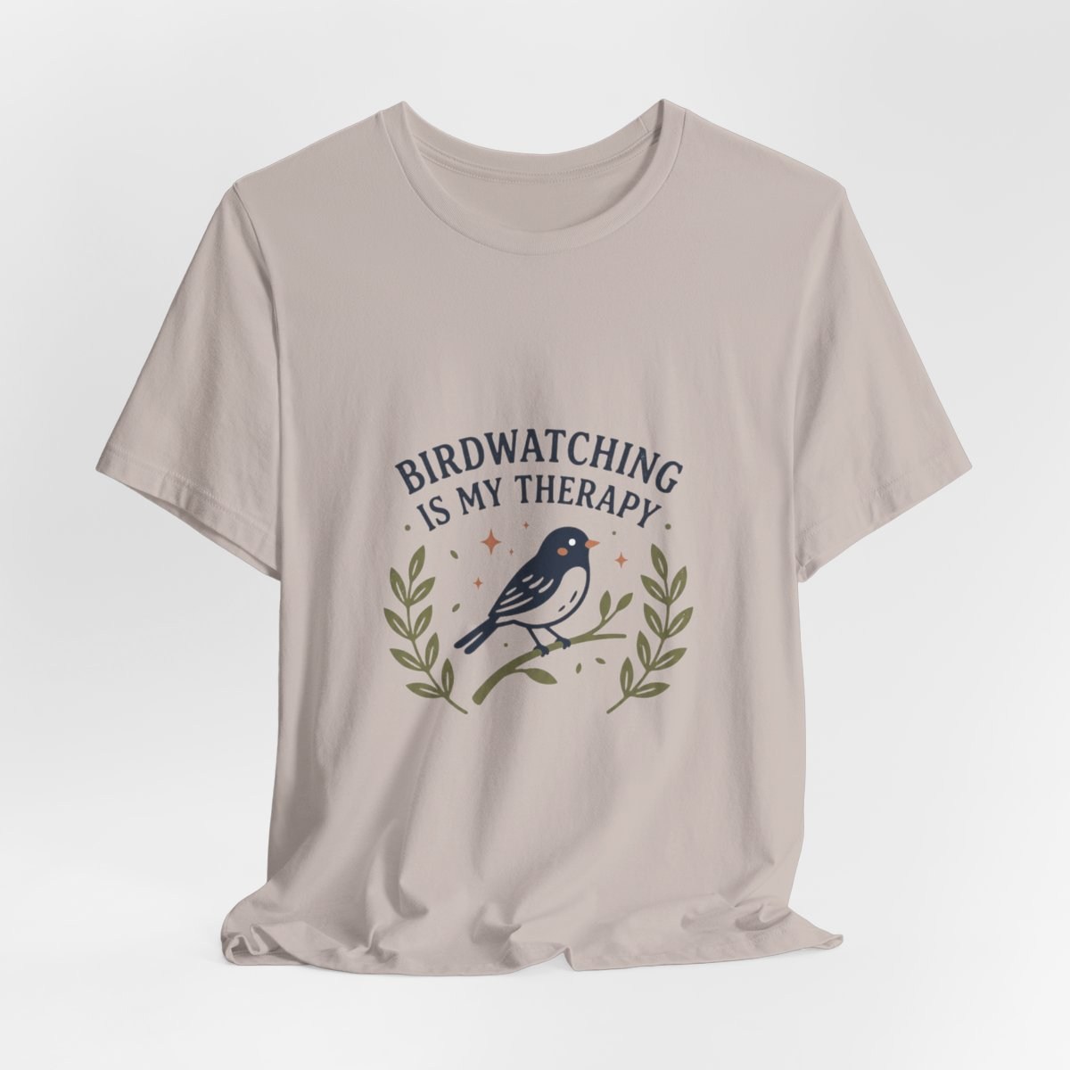Birdwatching Is My Therapy Tee
