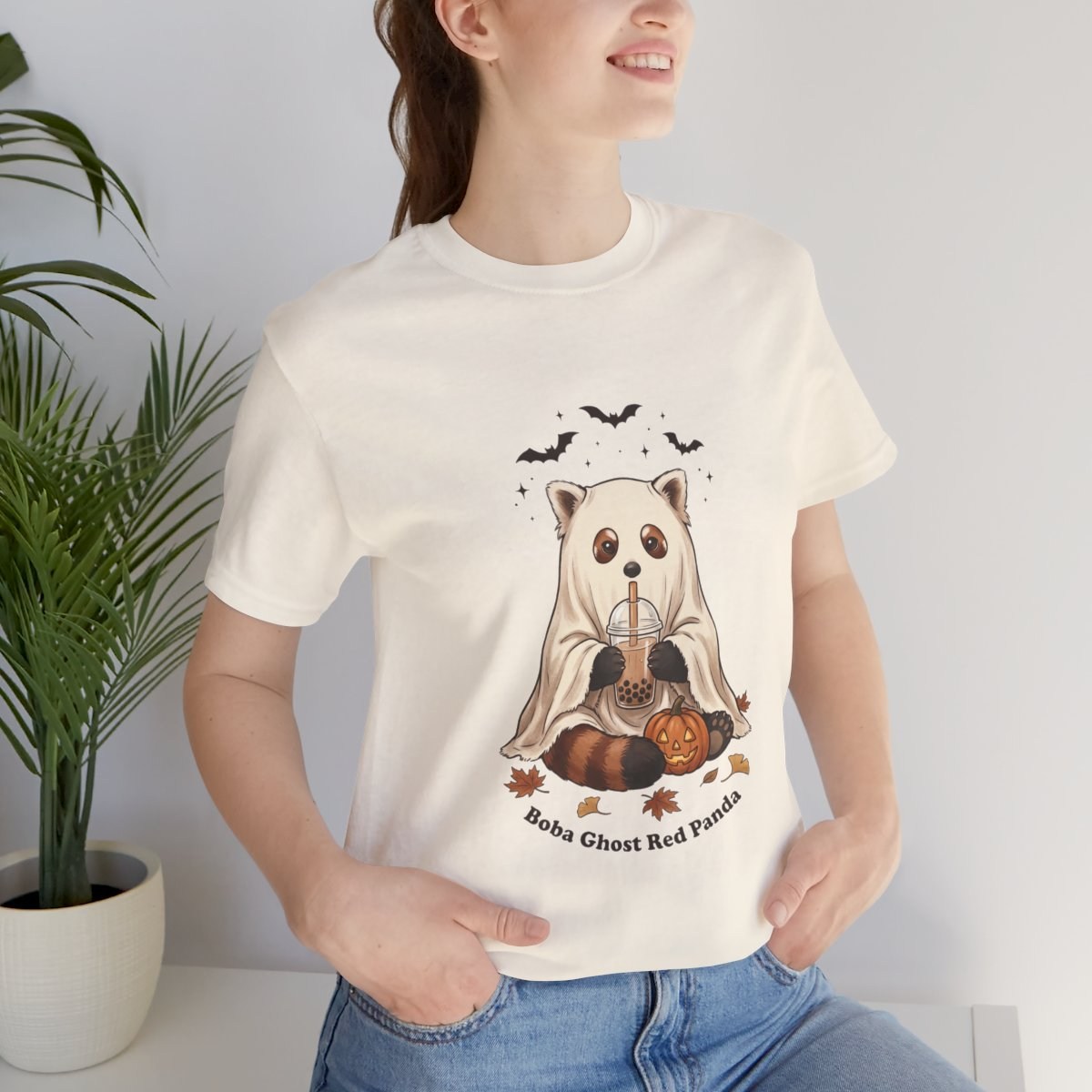 Ghost Panda Illustration Tee 