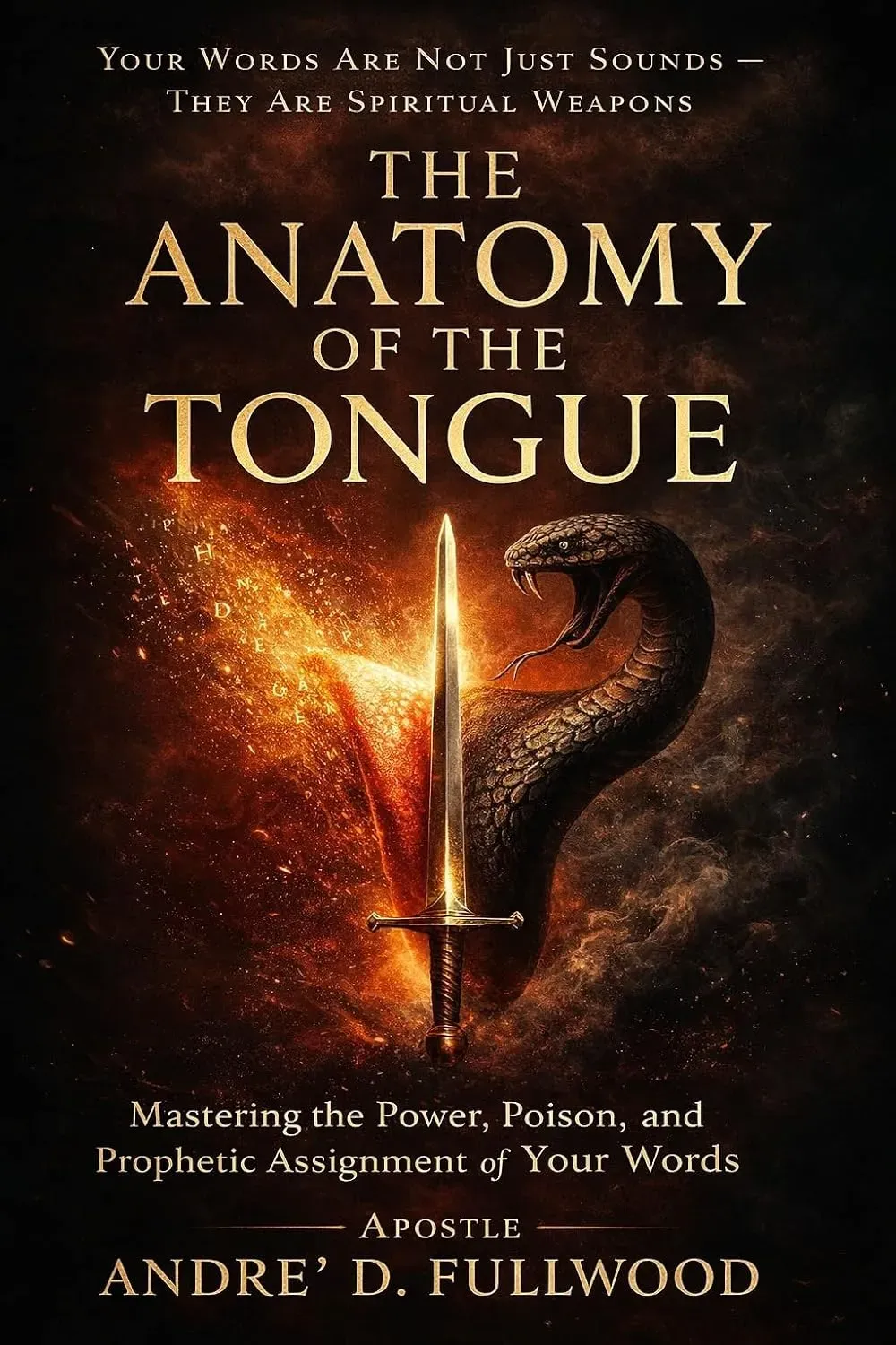 Cover of THE ANATOMY OF THE TONGUE : The Power, Poison, and Prophetic Assignment of Your Speech