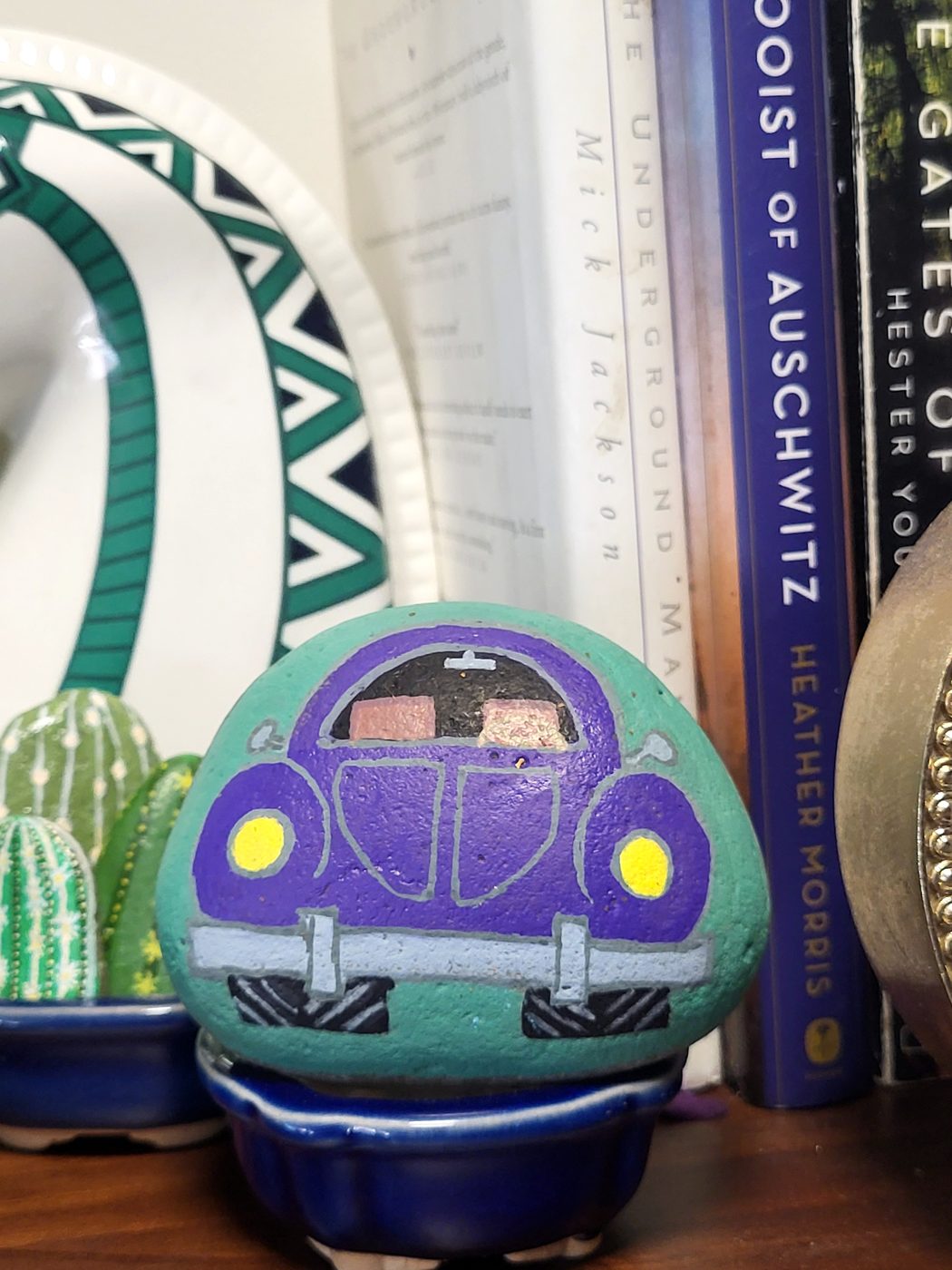 Purple VW Bug, front & back, main view