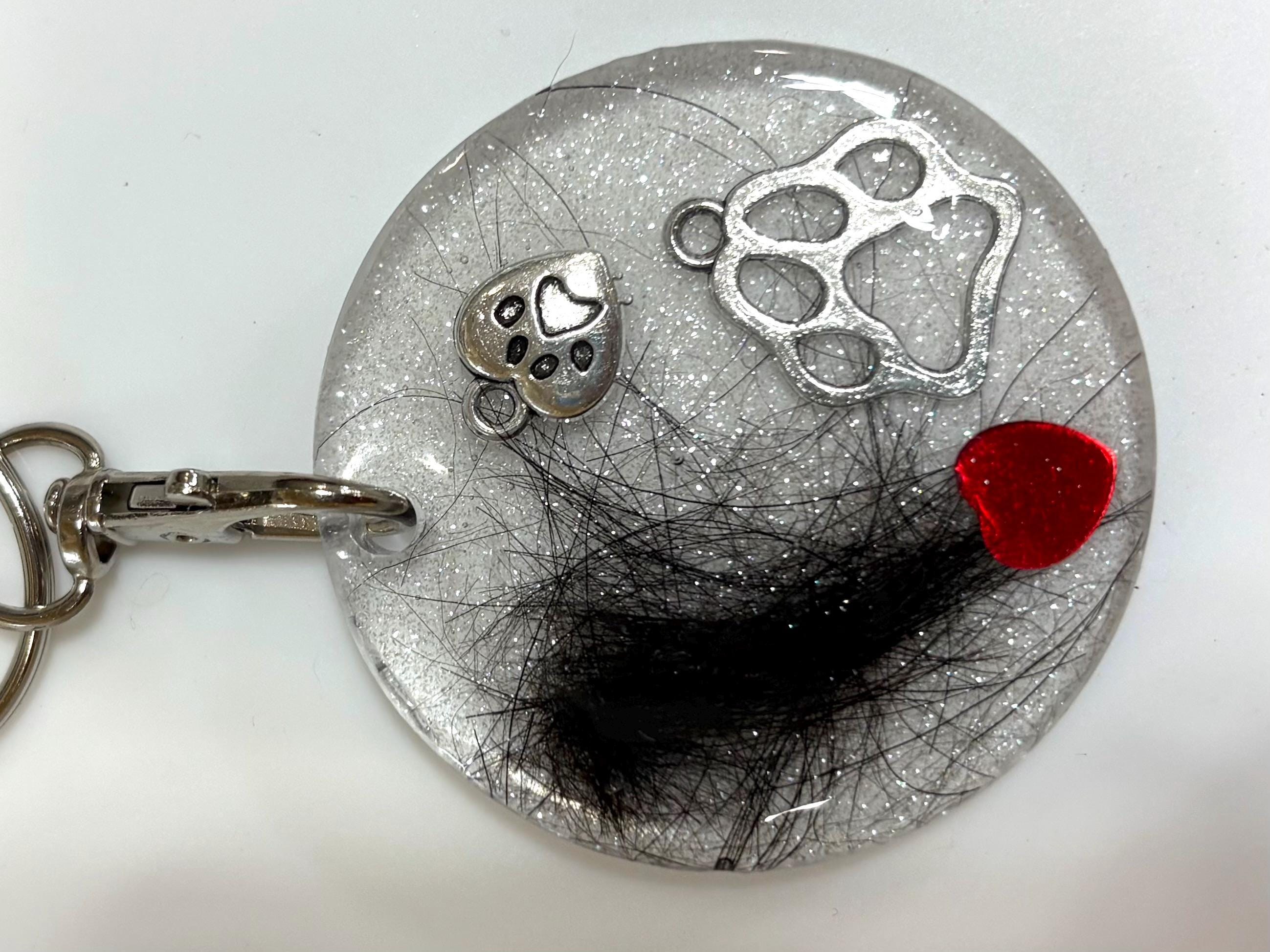 pet memorial keepsake keychain