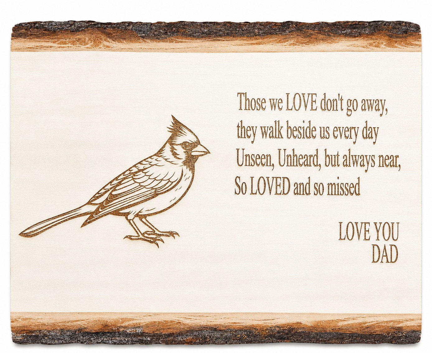 Cardinal memorial plaque