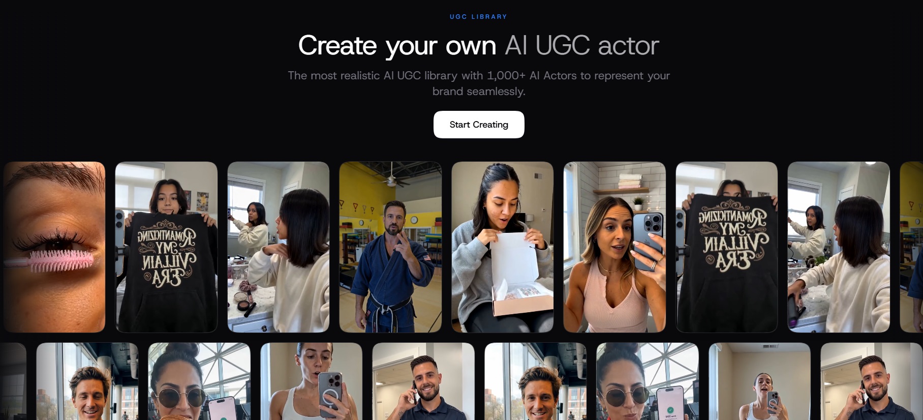 Larven AI: Create your own AI UGC actor