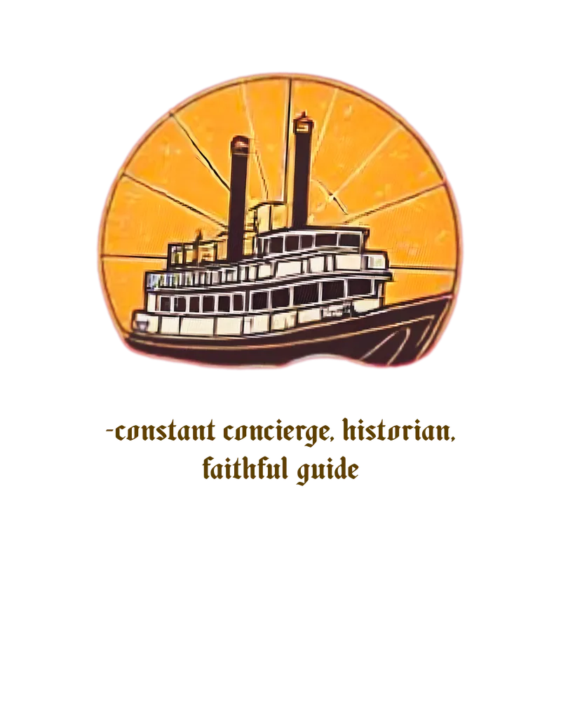 ZEAUXDIAC Riverboat tarot artwork inspired by the Mississippi River in New Orleans