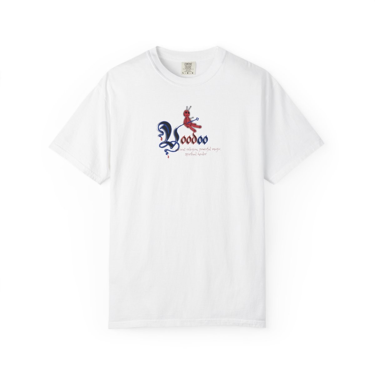Voodoo symbol Comfort Colors t-shirt, Garment-Dyed, 100% ring spun cotton Unisex tee, Relaxed Casual fit, Unique New Orleans gift ideas