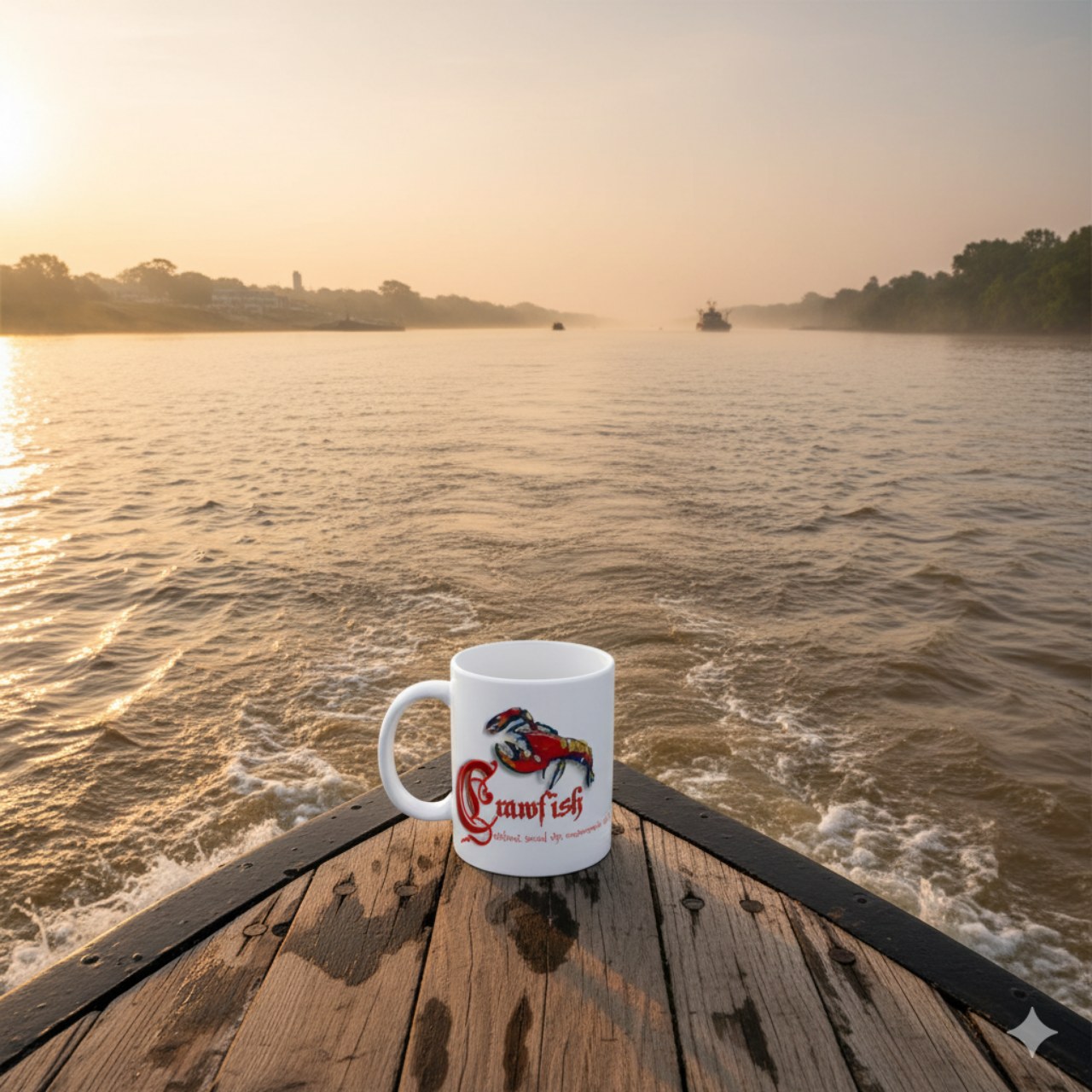 ZEAUXDIAC Crawfish Mug | Celestial Astrology &amp; New Orleans Art and Cuisine Coffee Cup - Perfect for Seafood Lovers, Cajun Cuisine Fans, Gift for Crayfish Lovers, Coffee or Tea Drinkware, Crawfish...