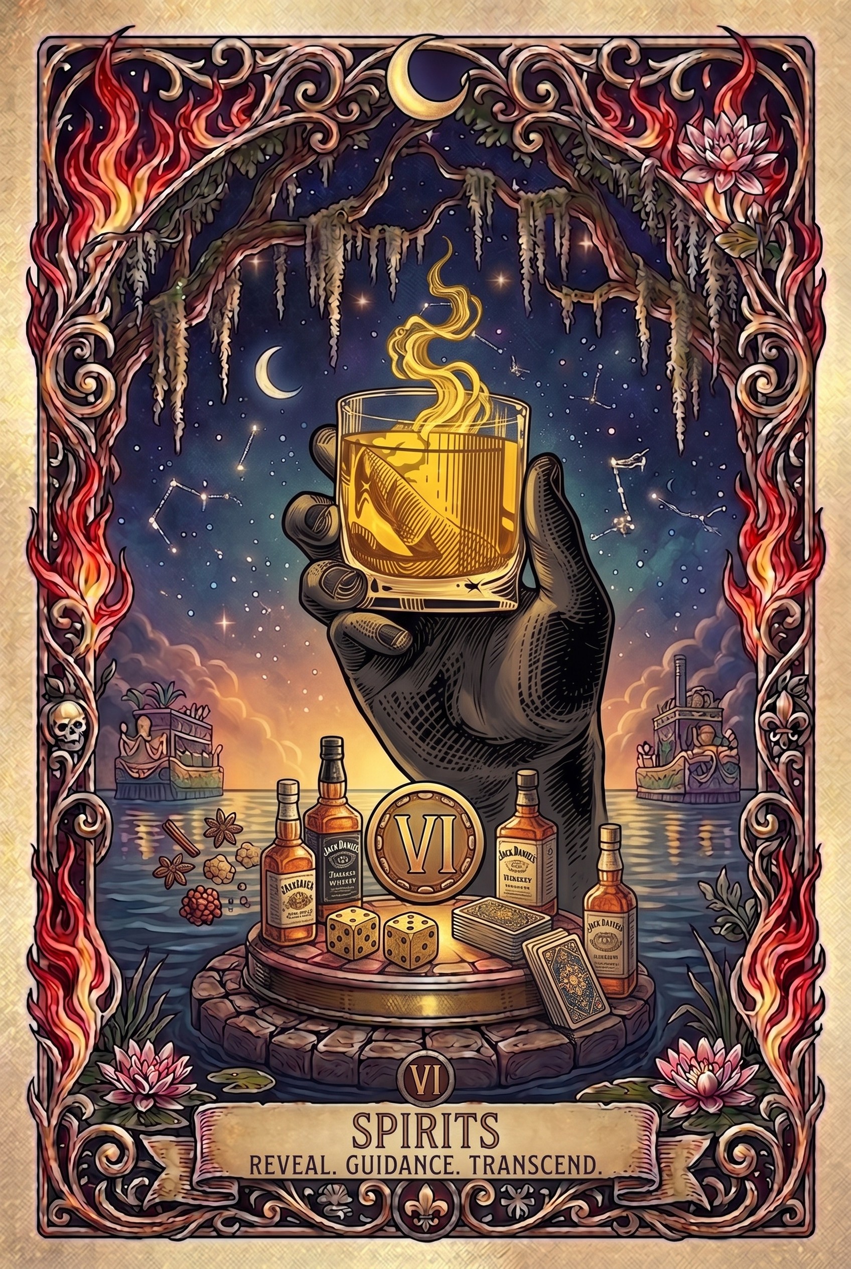 Spirits Zeauxdiac sign artwork