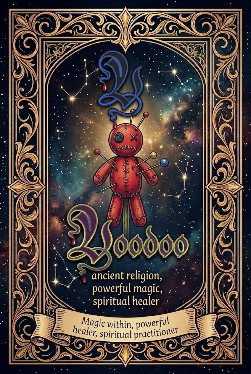 Voodoo Zeauxdiac sign artwork