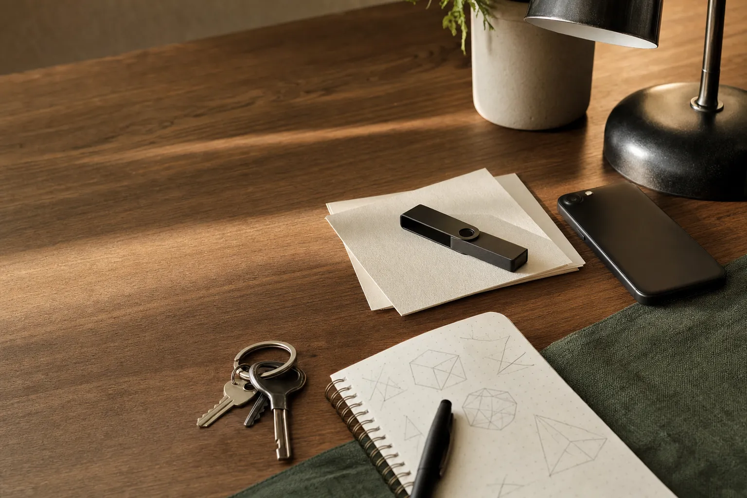 Crypto & Web3 product still life