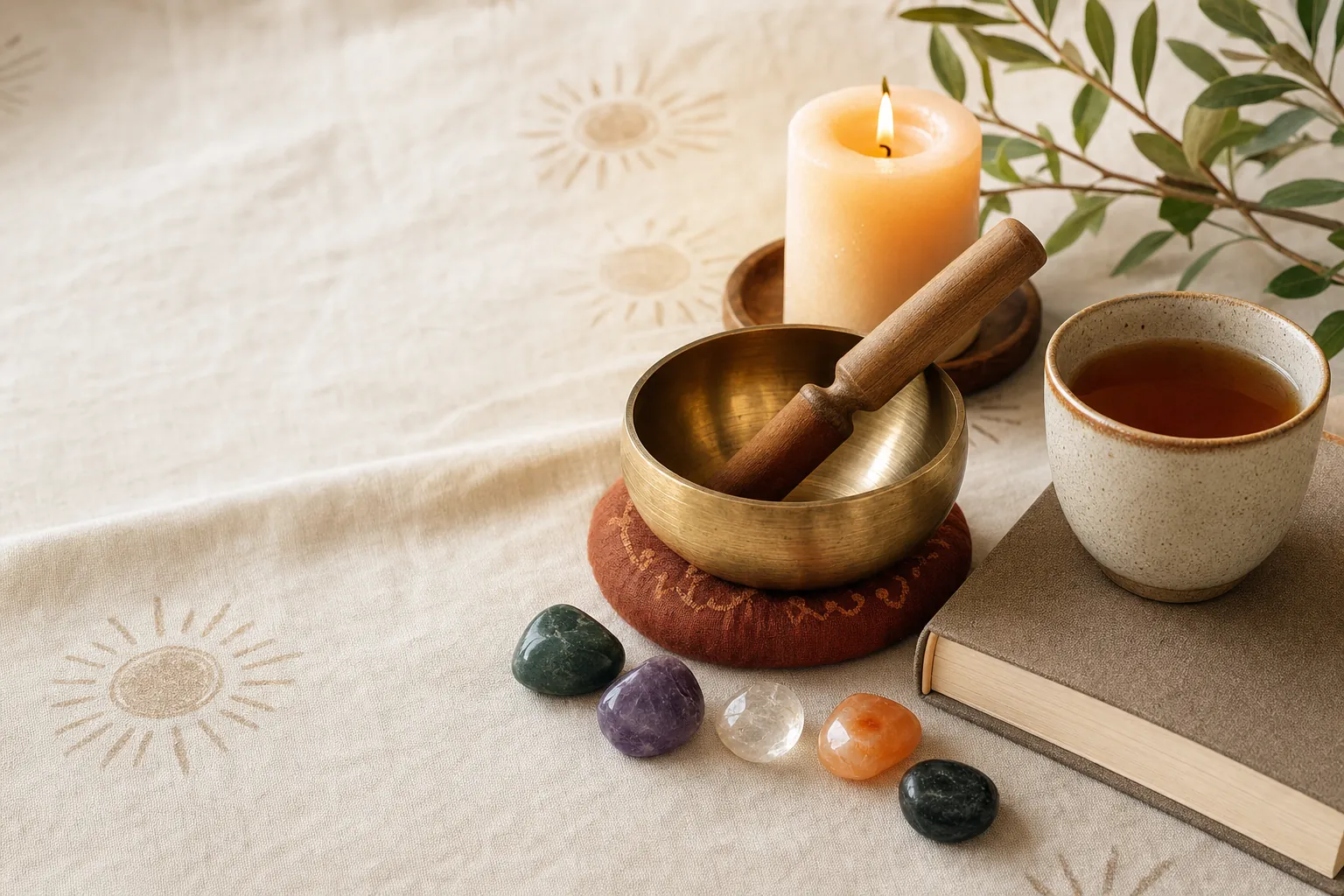 Spiritual product still life