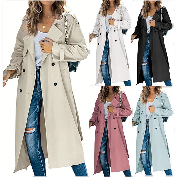 Women's solid color windbreaker jacket for layering