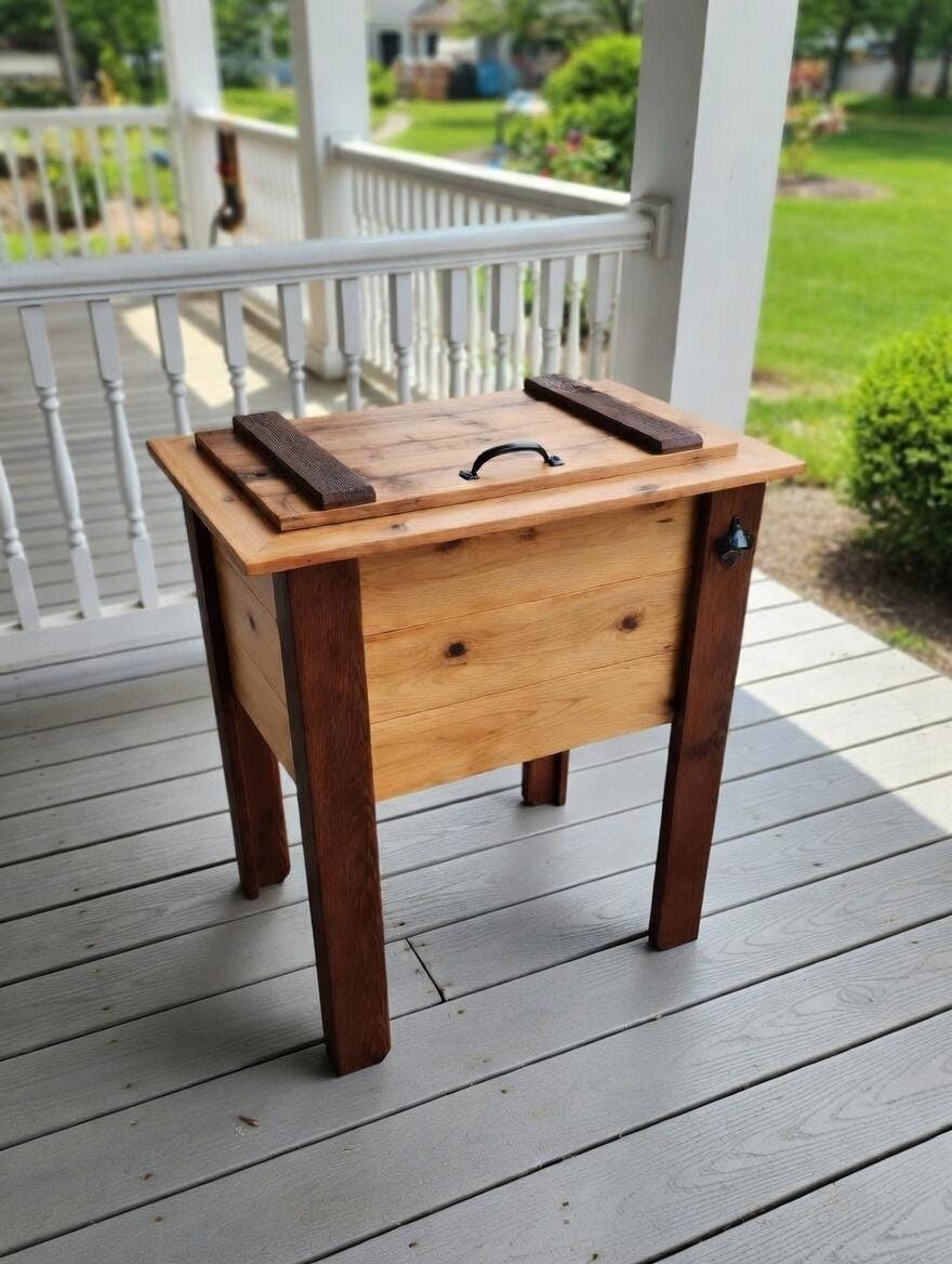 Cooler stand/Ice chest stand detail 2