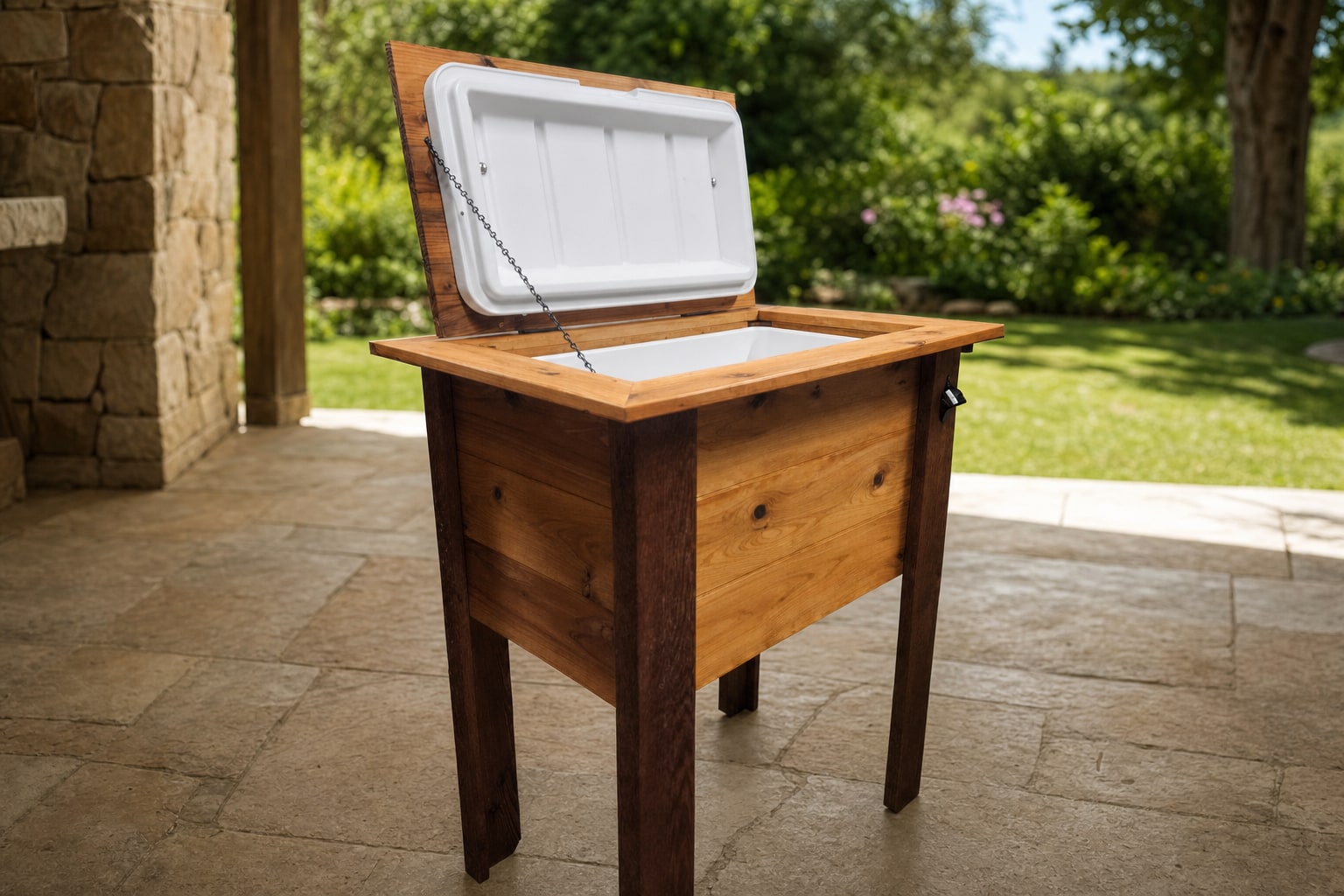 Cooler stand/Ice chest stand, view 4