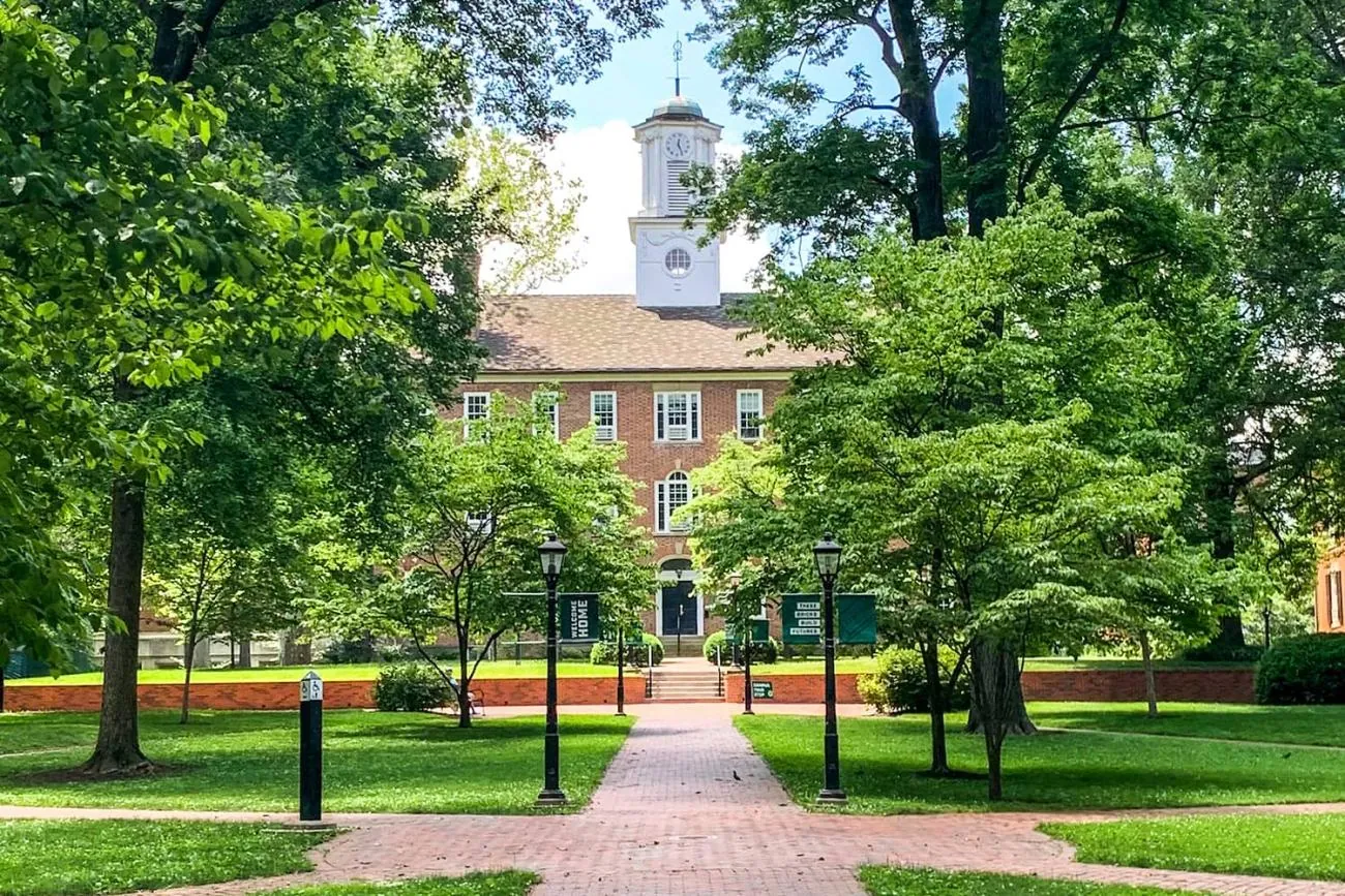 Ohio University campus in Athens, Ohio