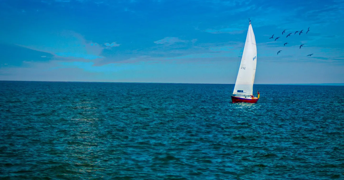 Sailing takes me away