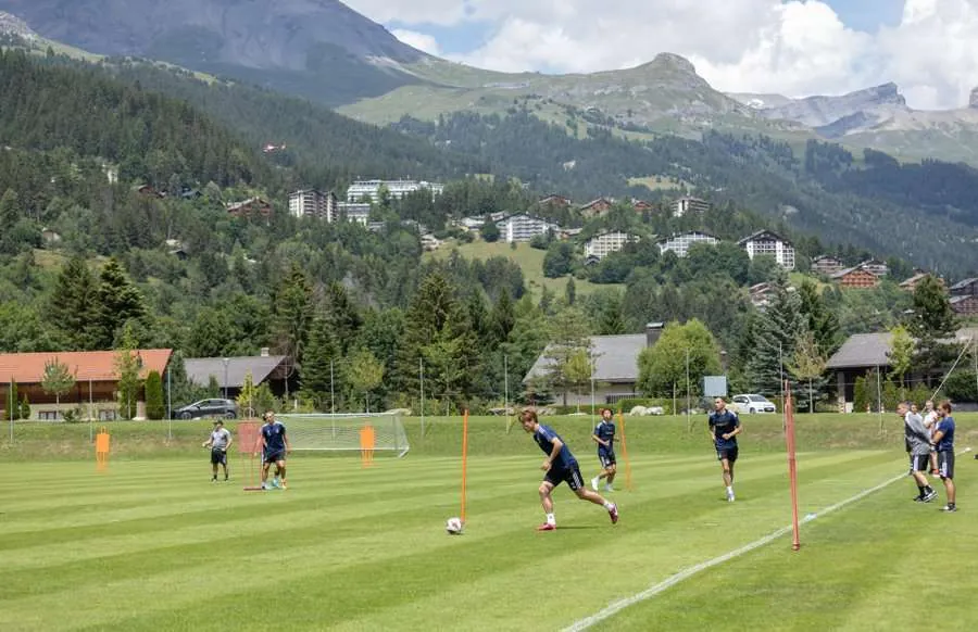 Switzerland football training environment