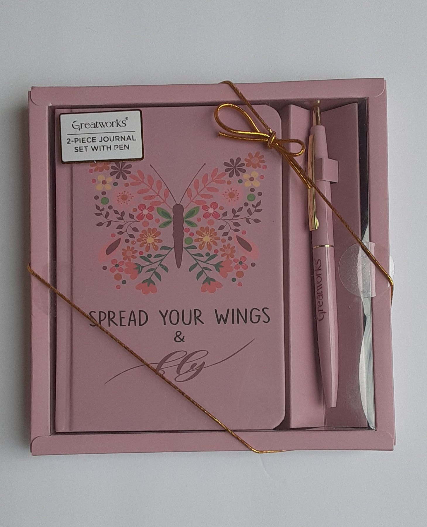 An inspirational journal and pen gift set for a thoughtful Christmas present