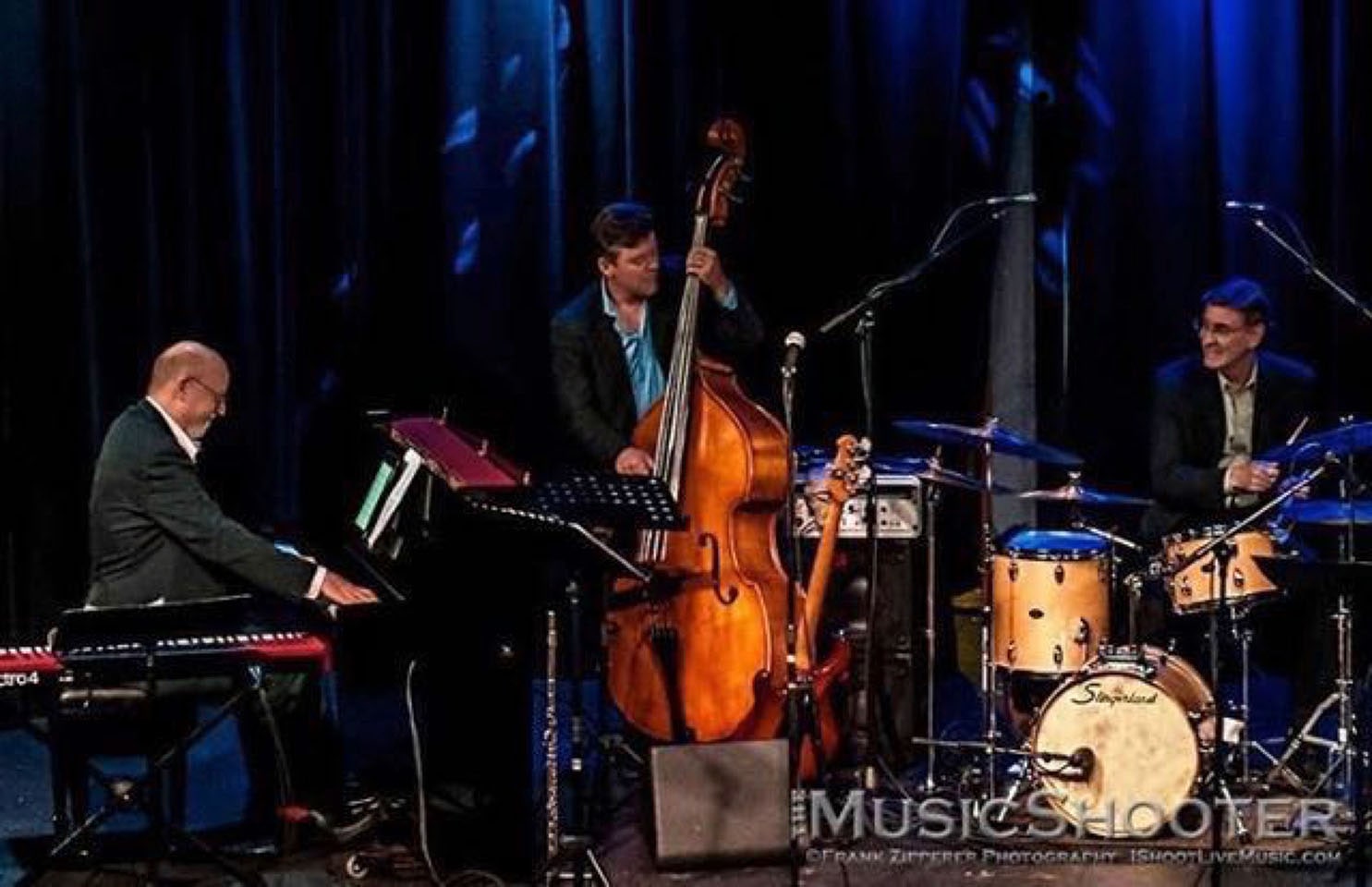 Michael Jefry Stevens Trio in performance