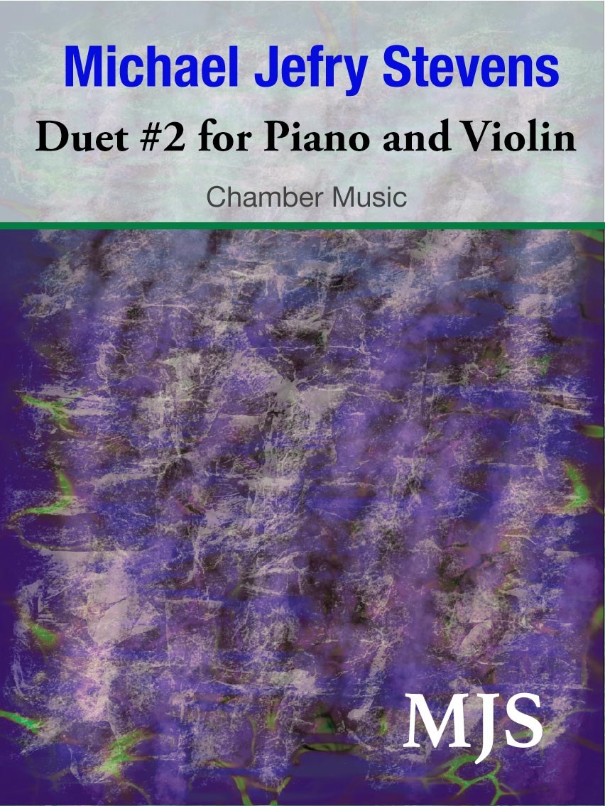 Cover for Duet #2 For Piano and Violin
