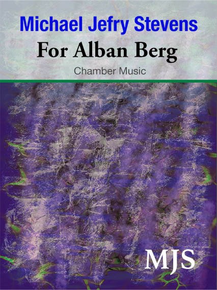 Cover for For Alban Berg