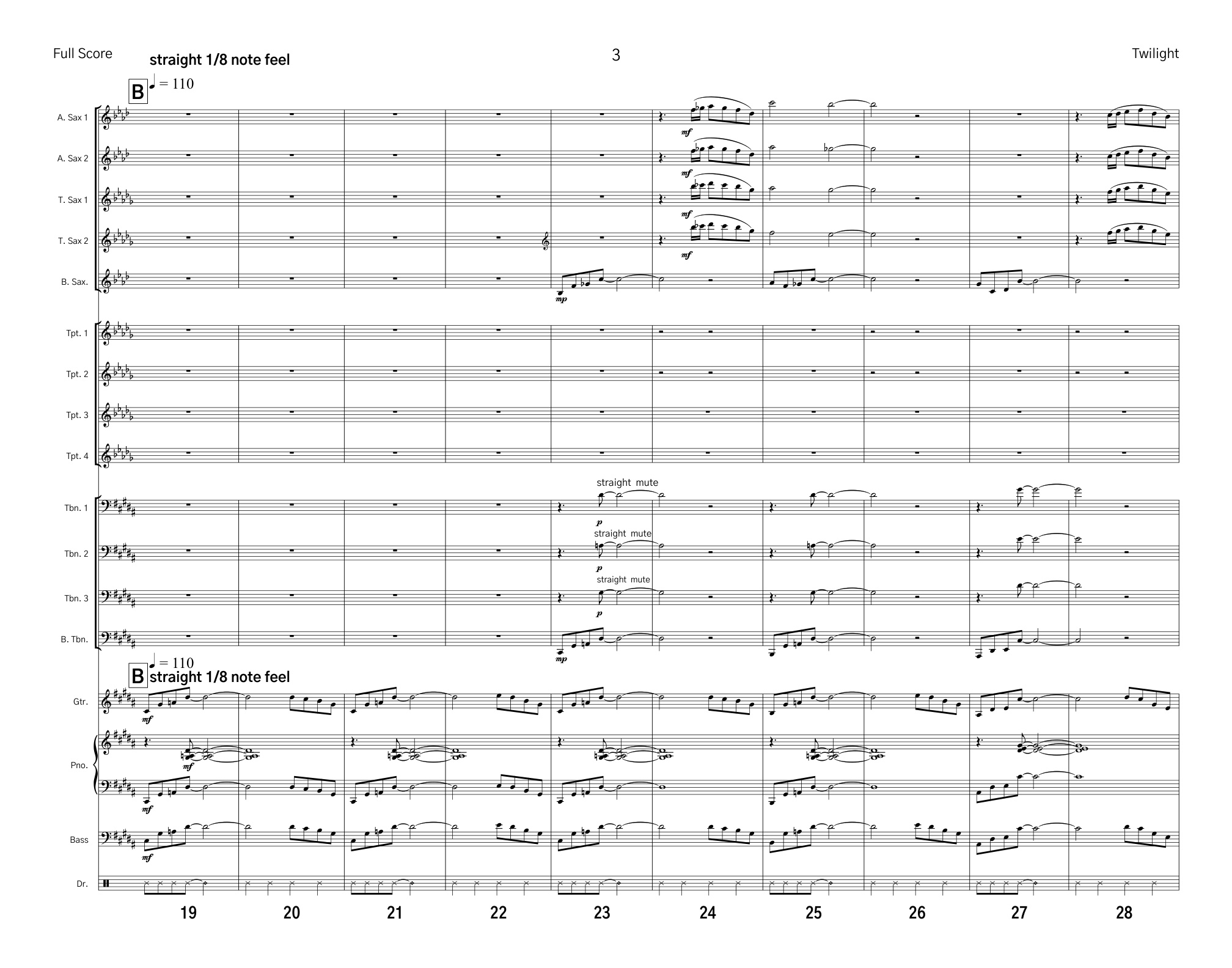 First page sample for Twilight