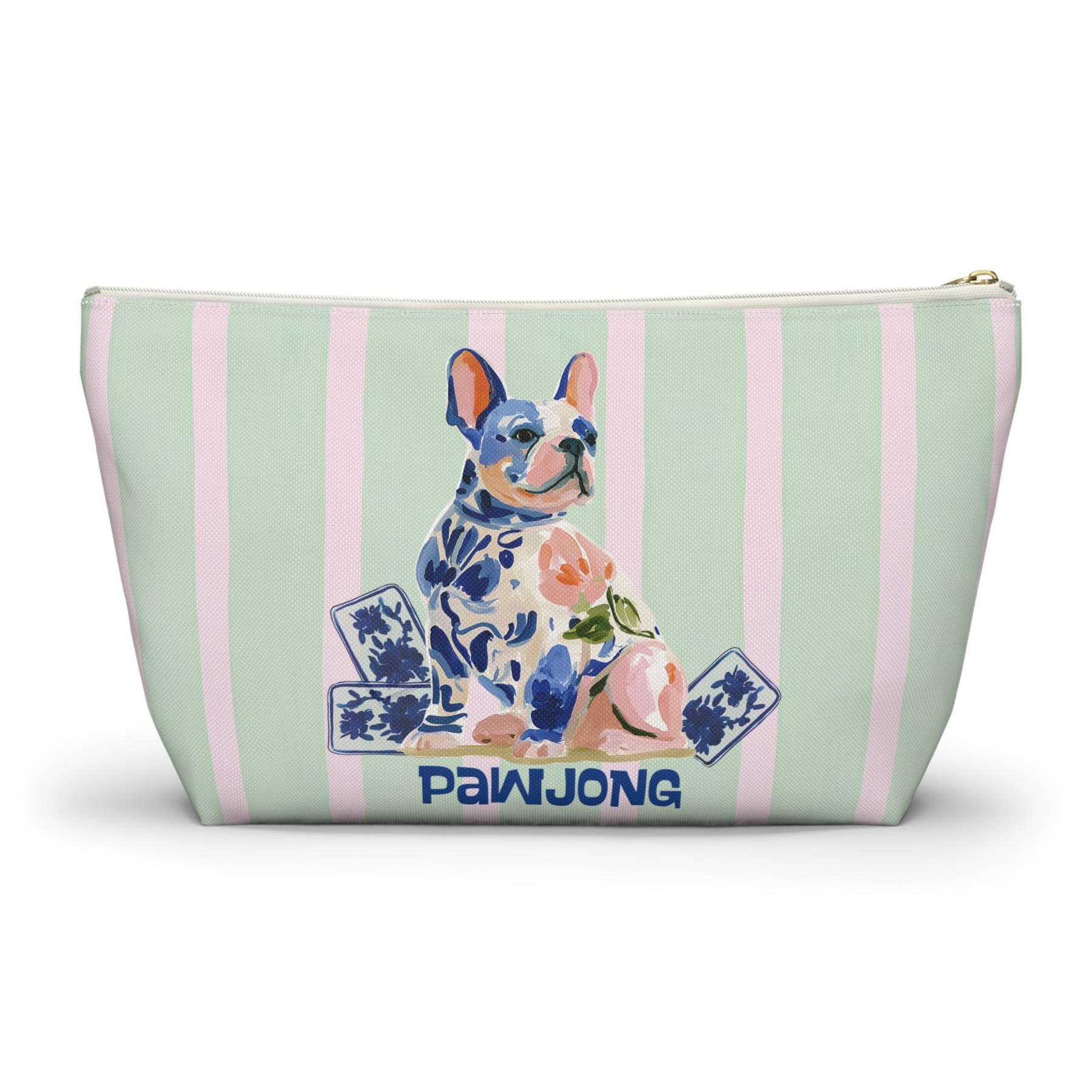 Mahjong French Bulldog "Pawjong" Tile Bag, view 3