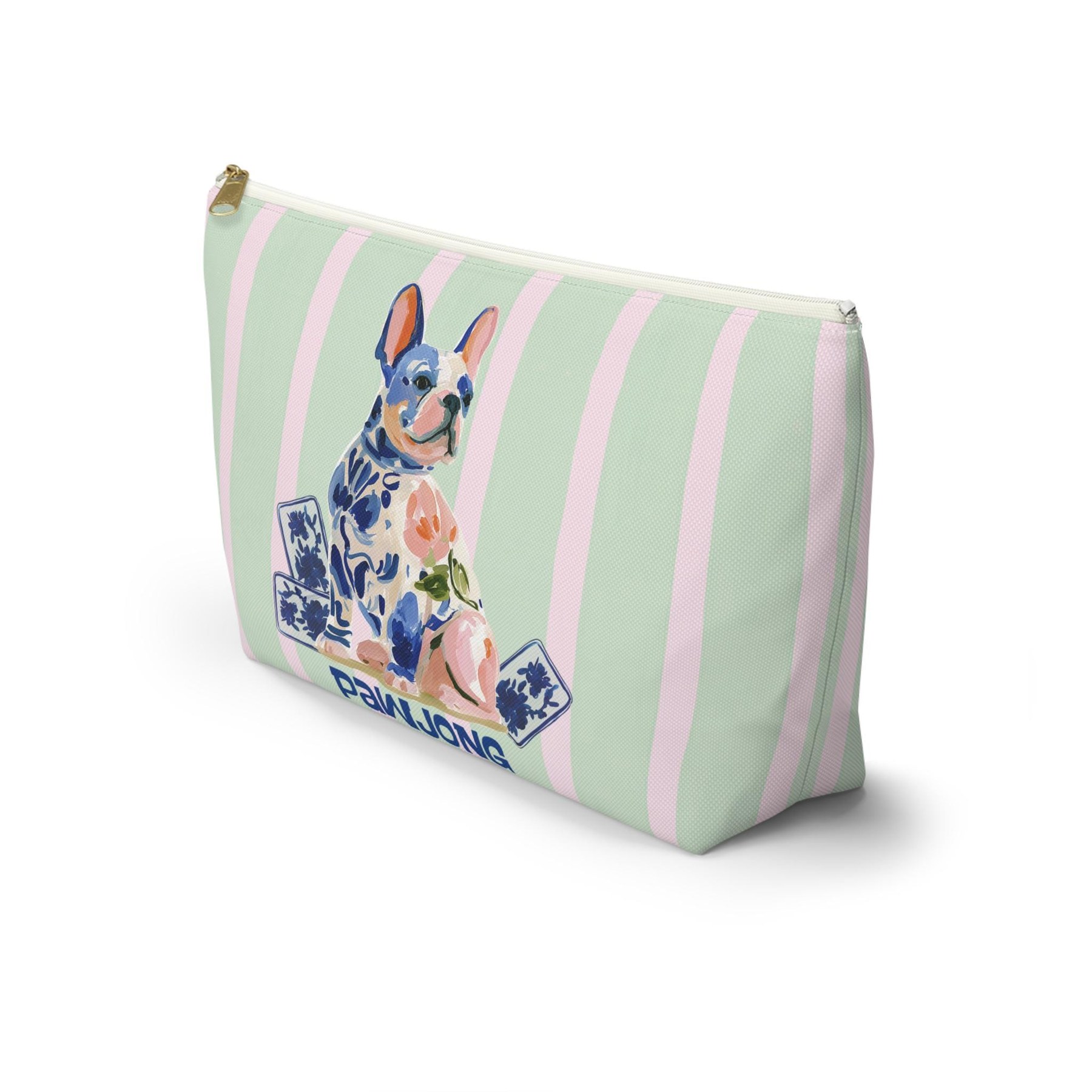 Mahjong French Bulldog "Pawjong" Tile Bag, view 4