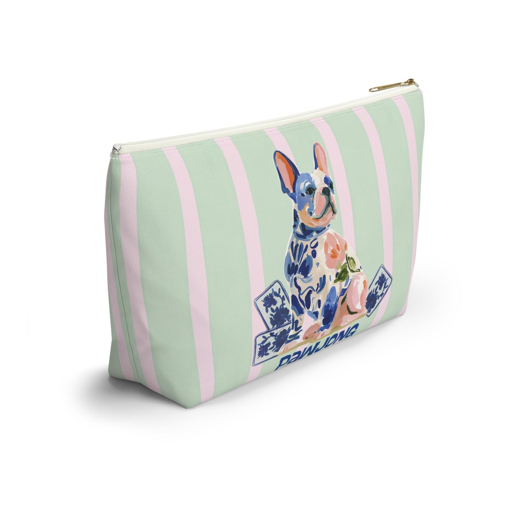Mahjong French Bulldog "Pawjong" Tile Bag, view 5