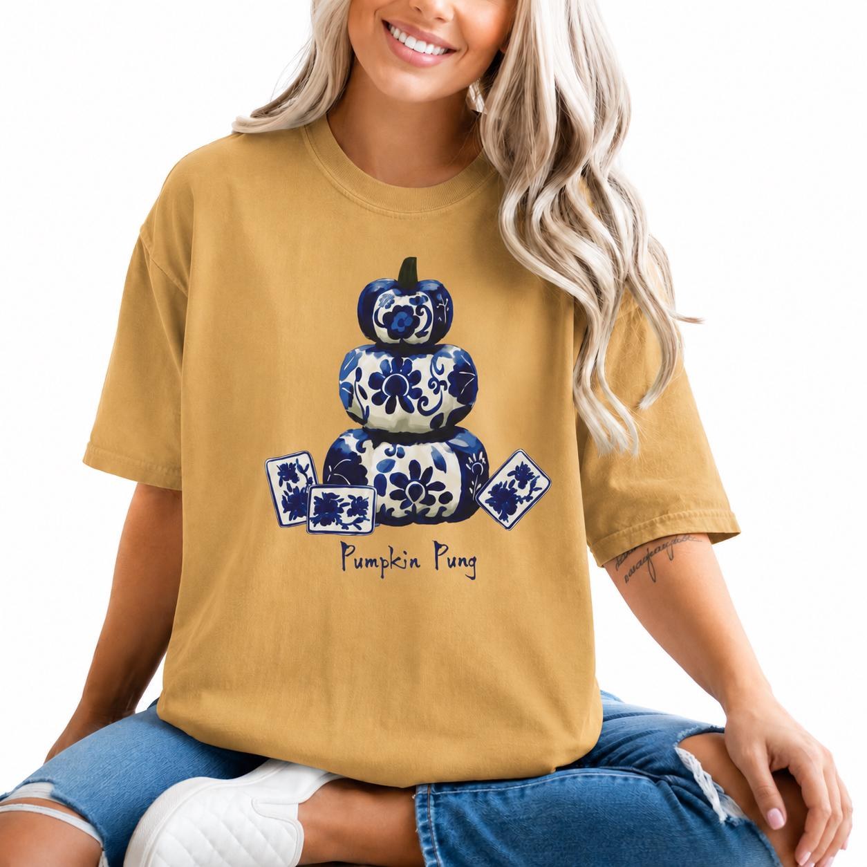 Mahjong Fall "Pumpkin Pung" Comfort Colors™ T-Shirt