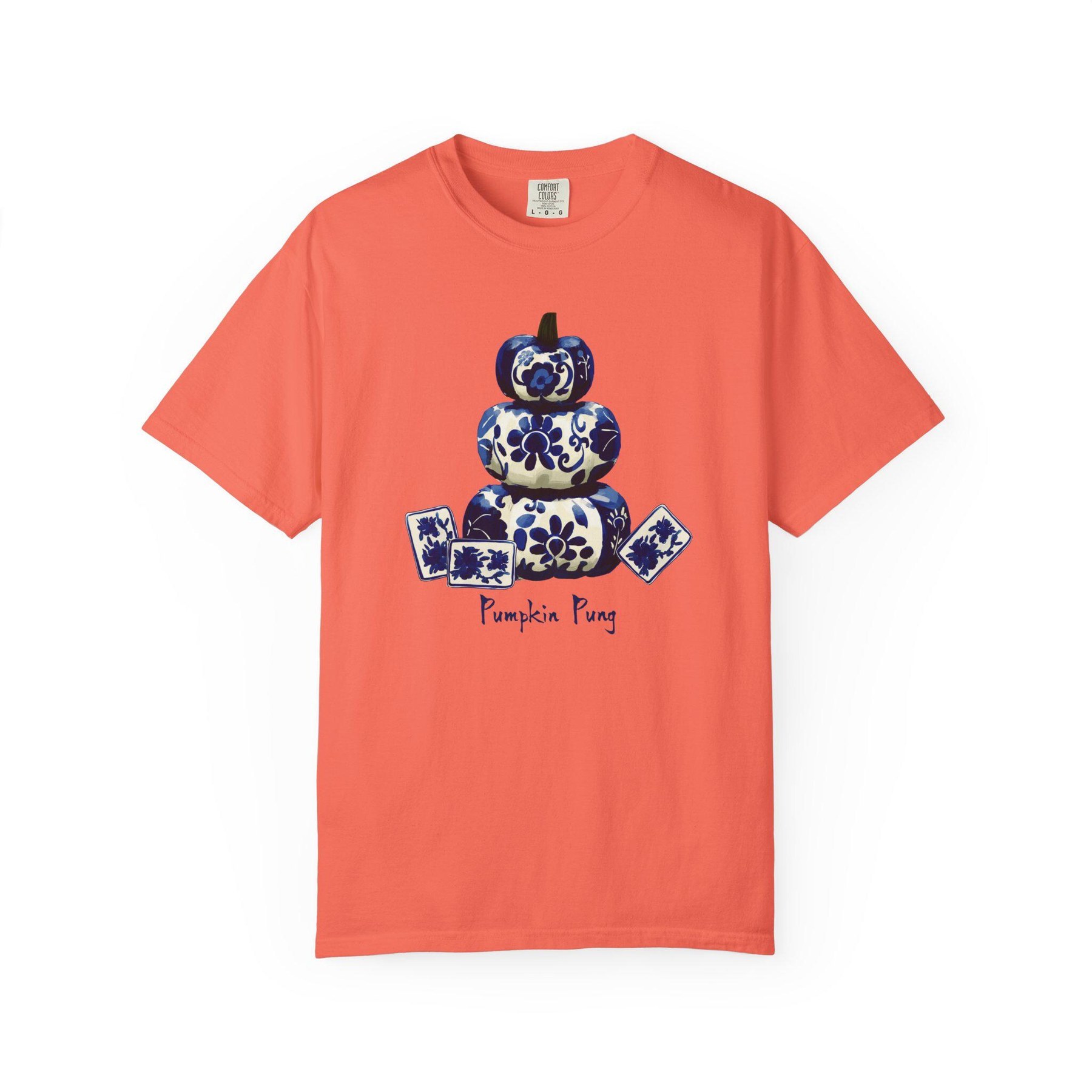 Mahjong Fall "Pumpkin Pung" Comfort Colorsโข T-Shirt, view 6