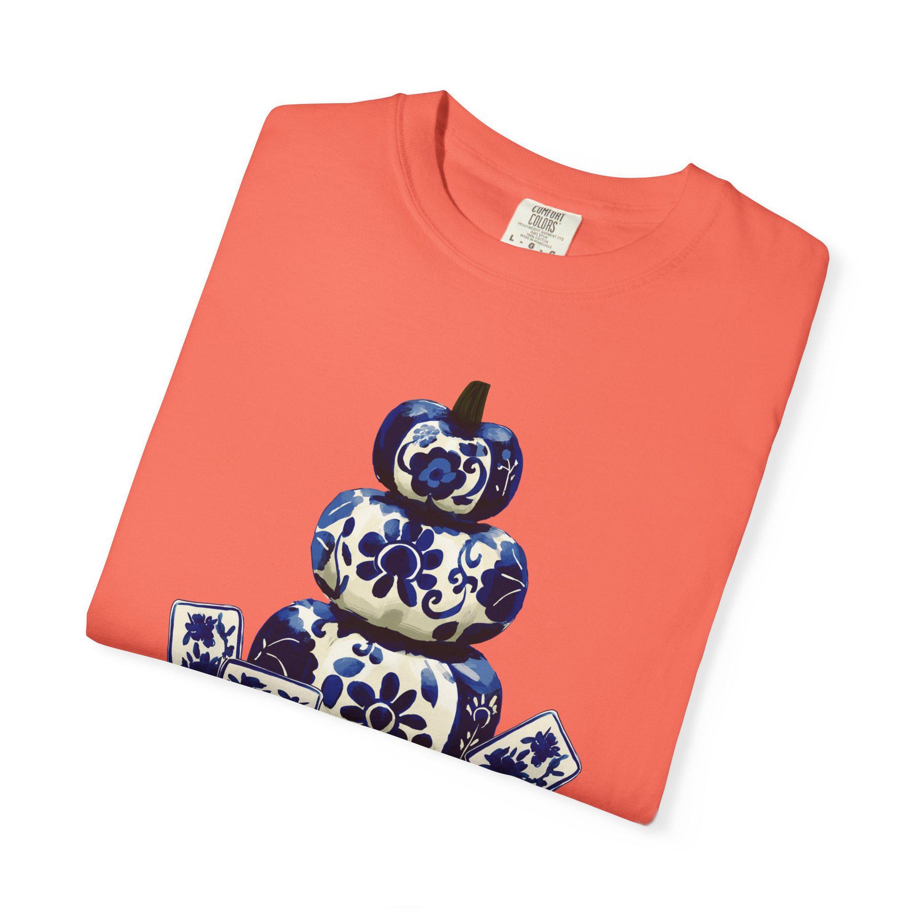 Mahjong Fall "Pumpkin Pung" Comfort Colorsโข T-Shirt, view 7