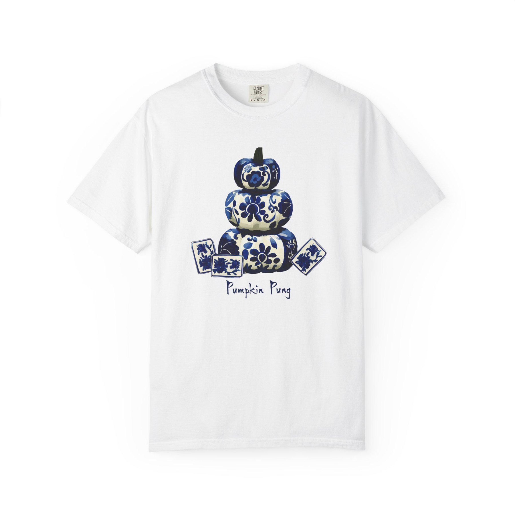Mahjong Fall "Pumpkin Pung" Comfort Colorsโข T-Shirt, view 10