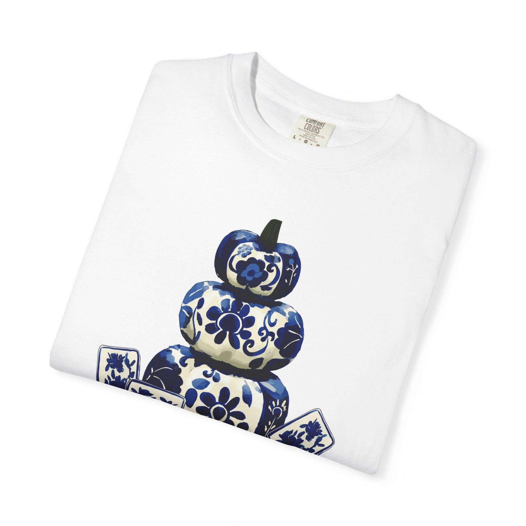 Mahjong Fall "Pumpkin Pung" Comfort Colorsโข T-Shirt, view 11