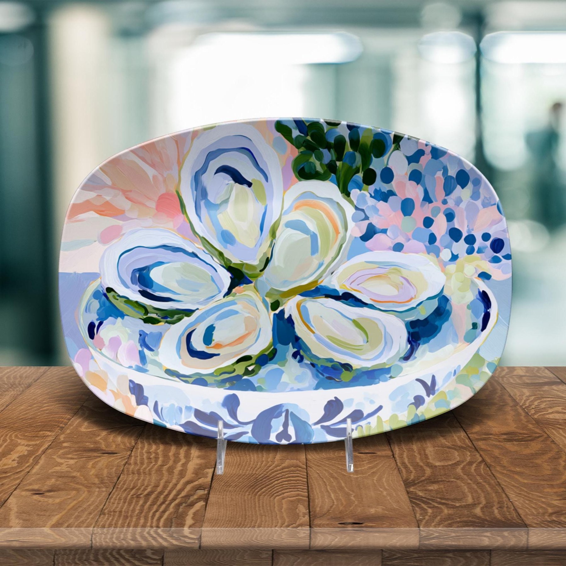 Coastal Oyster Serving Platter, view 4
