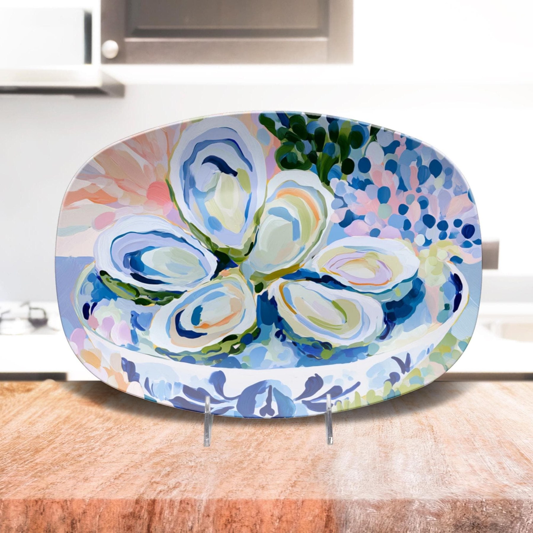 Coastal Oyster Serving Platter, view 6