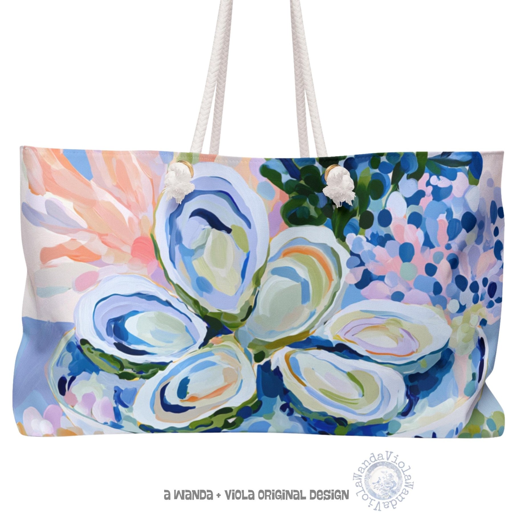 Mahjong Oyster Weekender Bag