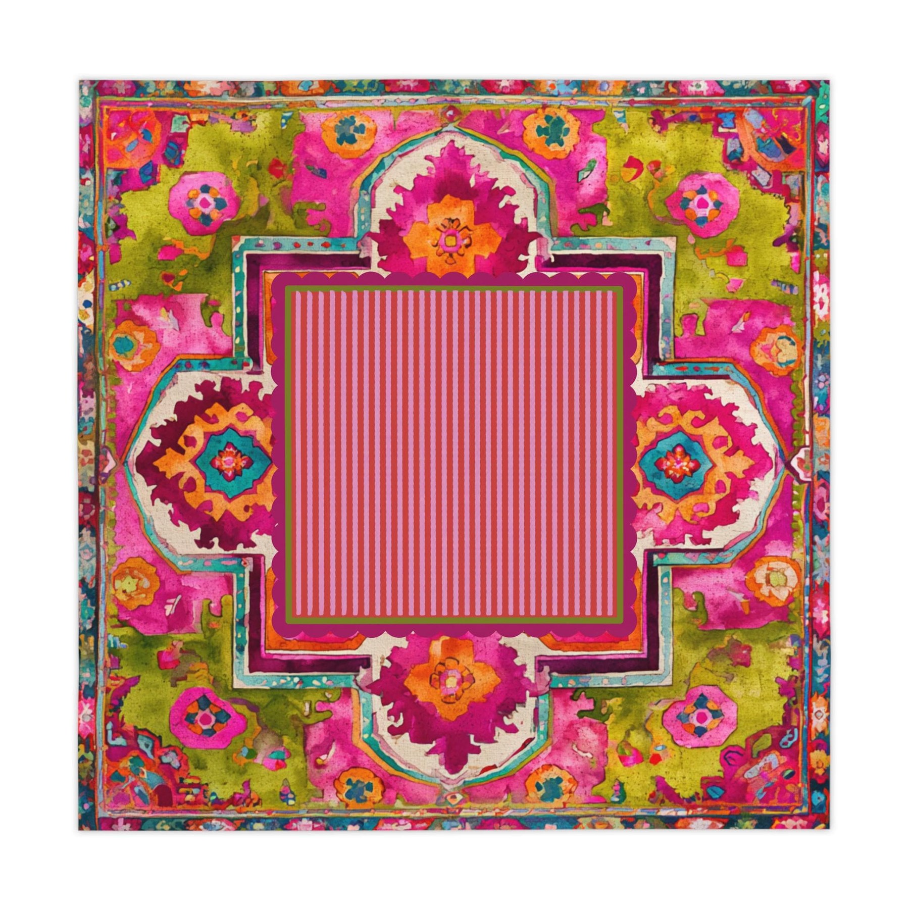Mahjong Dopamine Rug Tablecloth