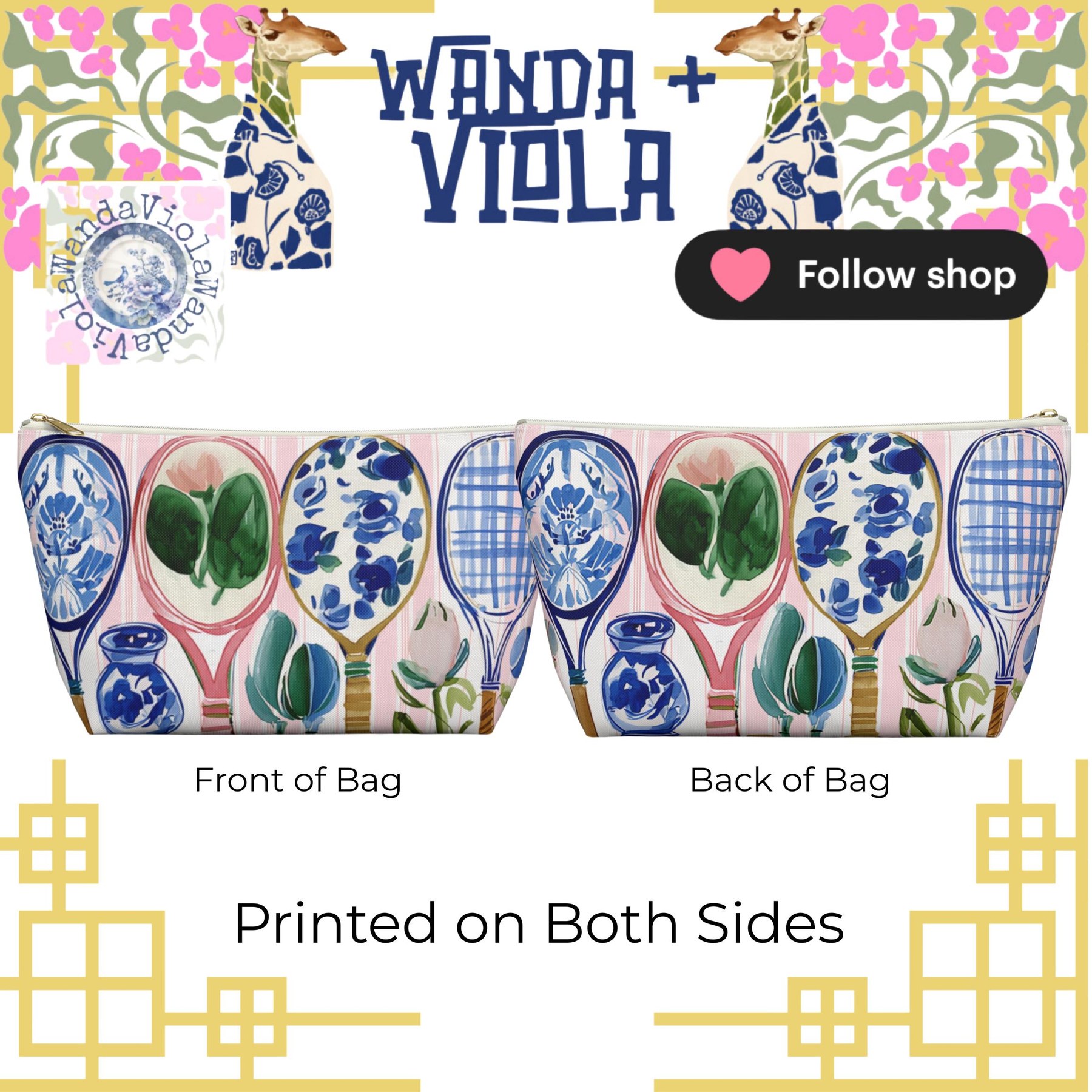 Mahjong Tennis Tile Bag, view 8