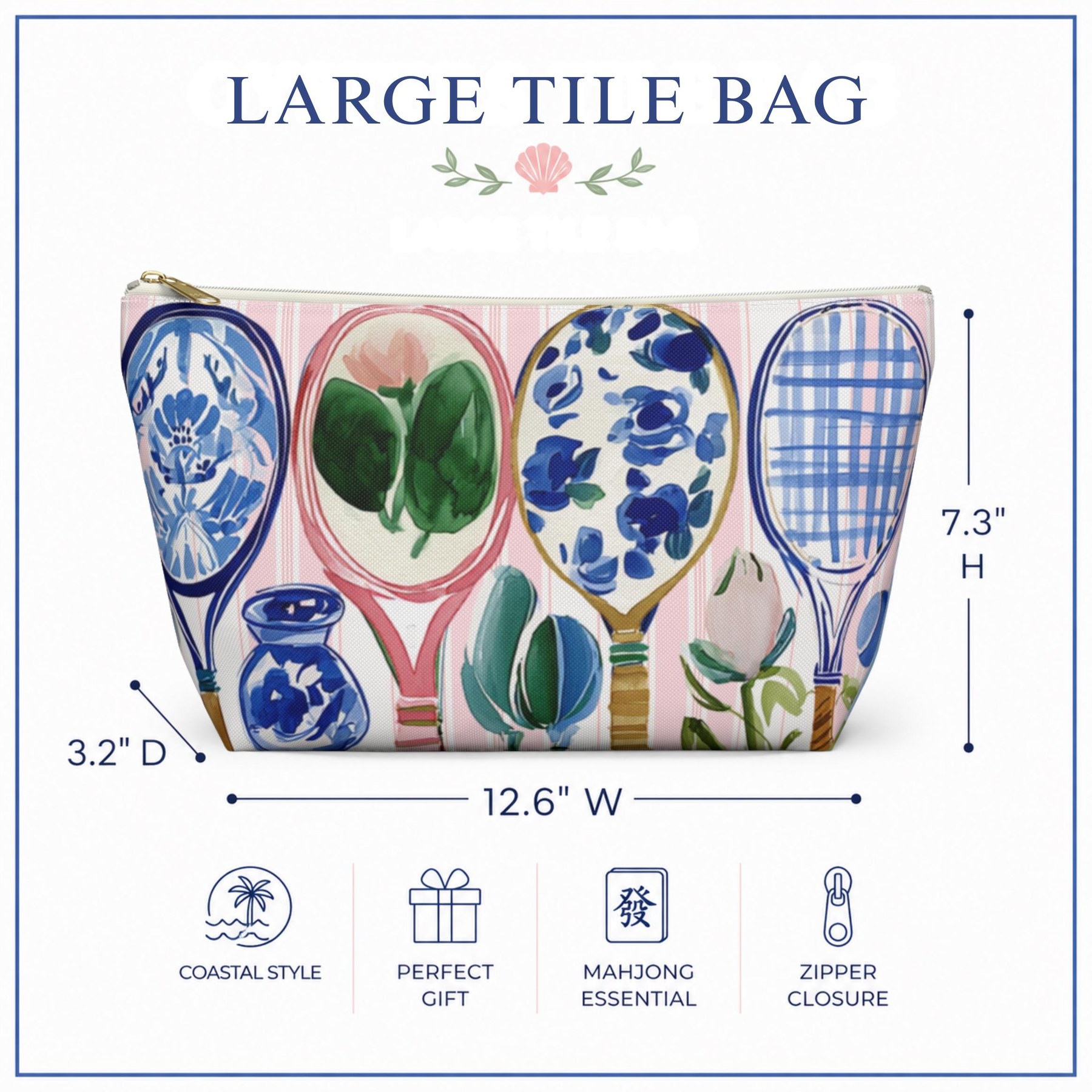 Mahjong Tennis Tile Bag, view 10