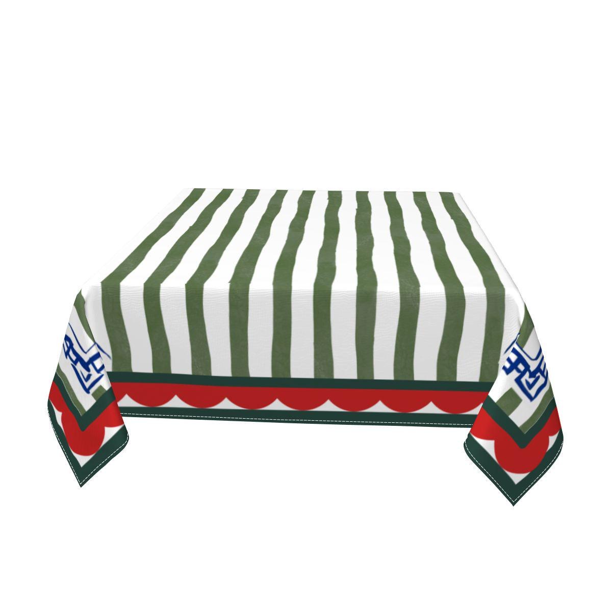 Mahjong Christmas Tablecloth, view 5