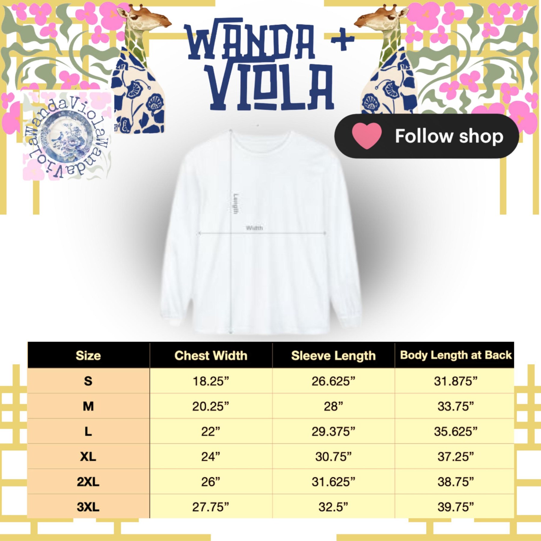 Mahjong Cheetah Comfort Colors™ Long Sleeve T-Shirt, view 4