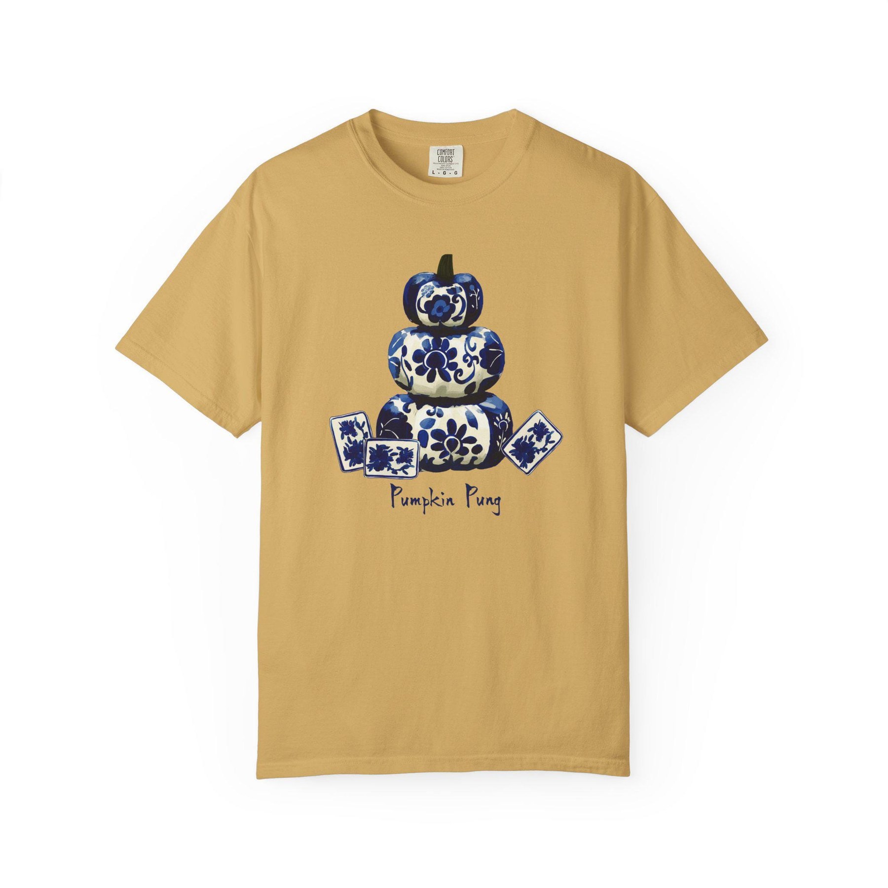 Mahjong Fall "Pumpkin Pung" Comfort Colorsโข T-Shirt, view 7
